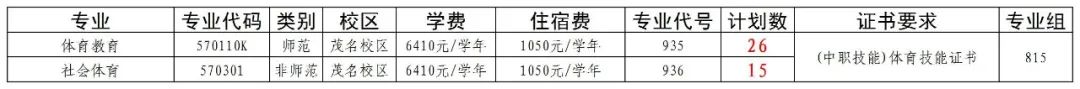 广东茂名幼儿师范专科学校2025年3+证书815组